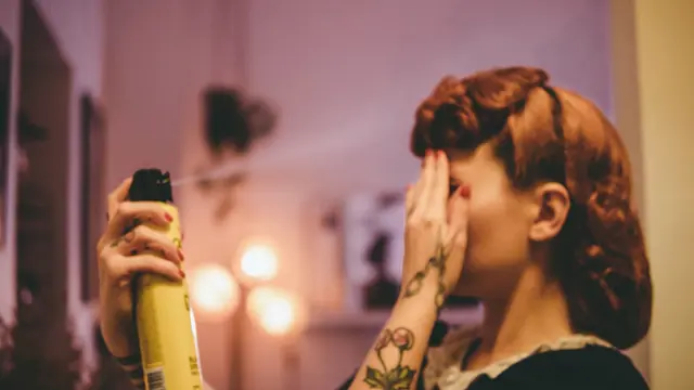 Ilustrasi hairspray