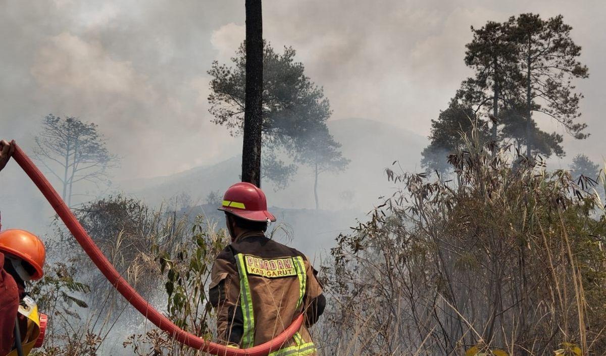 Titik api di lokasi tersebut, menurut Eded akhirnya bisa dipadamkan setelah dilakukan upaya pemadaman selama beberapa jam.<br>