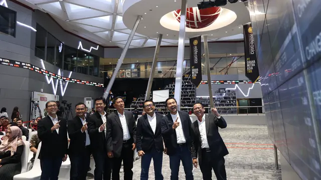 Pencatatan saham PT Graha Mitra Asia Tbk (RELF), Kamis, 22 Juni 2023. (Foto: BEI)