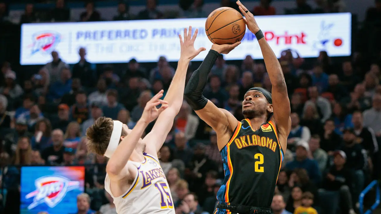 Bikin Shai Gilgeous-Alexander Tak Dapat Free Throw, Lakers Lumat Thunder