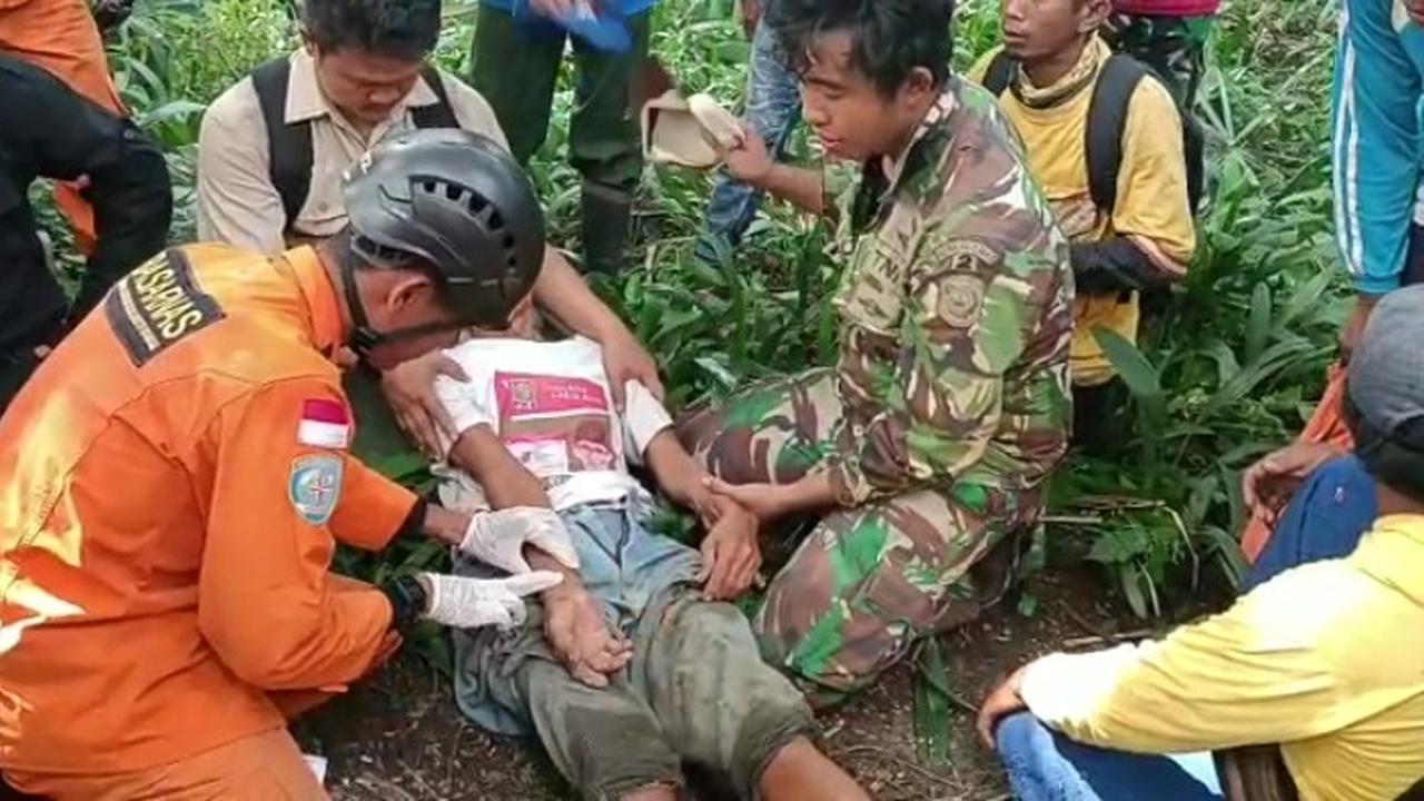 Tim SAR gabungan temukan korban orang hilang di hutan Taman Nasional Baluran dalam kondisi lemas (Istimewa)