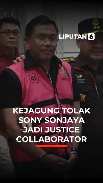 Kejagung Tolak Sony Sonjaya Jadi  Justice Collaborator