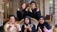 Tiara Andini cepat akrab dengan keluarga Alshad Ahmad. (Sumber: Instagram/tiaraandini)