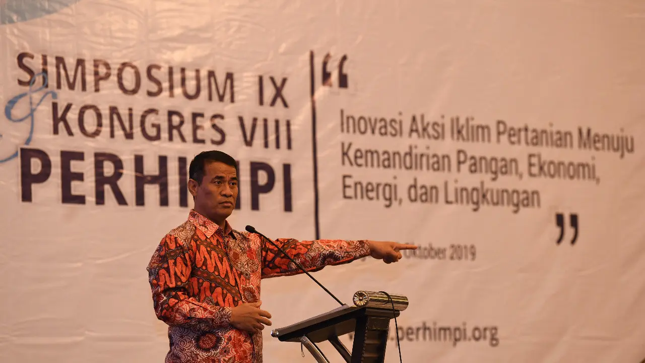 Mentan Percaya Fokus pada Pengelolaan Sumberdaya Air Kunci Kedaulatan Pangan