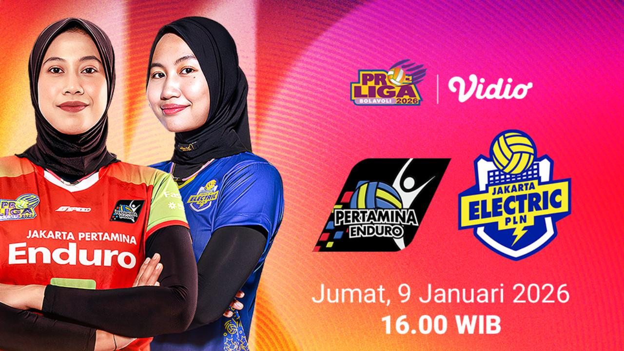Saksikan Live Streaming Proliga 2026 Pekan Ke-1: Pertamina Enduro vs Electric PLN Mobile, Tayang di Vidio