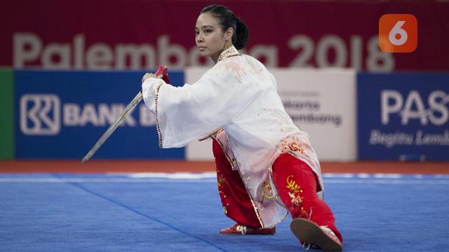 Wushu Putri Indonesia : Lindswell Kwok