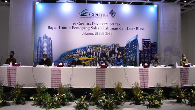 Pemegang Saham Ciputra Development Restui Pembagian Dividen Rp 157,5 Miliar - Vimarsana News