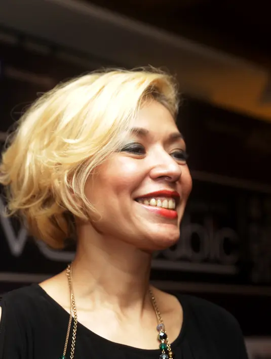 Sebagai penyanyi jazz, Syaharani ikut mengapresiasi  event ‘Creative Republic’ yang digelar di Lippo Mall Kemang, Jakarta Selatan pada 4 sampai 6 Desember 2015. Acara ini mengusung tema 'Spirit of Unity'. (Andy Masela/Bintang.com)