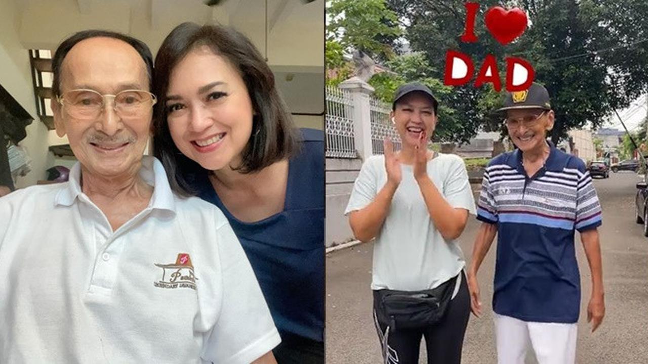 6 Potret Ayah Ira Wibowo yang Berusia 93 Tahun, Masih Sehat dan Bugar