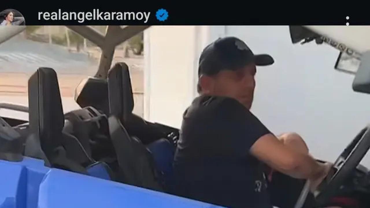 7 Poret Angel Karamoy Jajal Offroad di Padang Pasir Dubai, Dapat Saudara Baru
