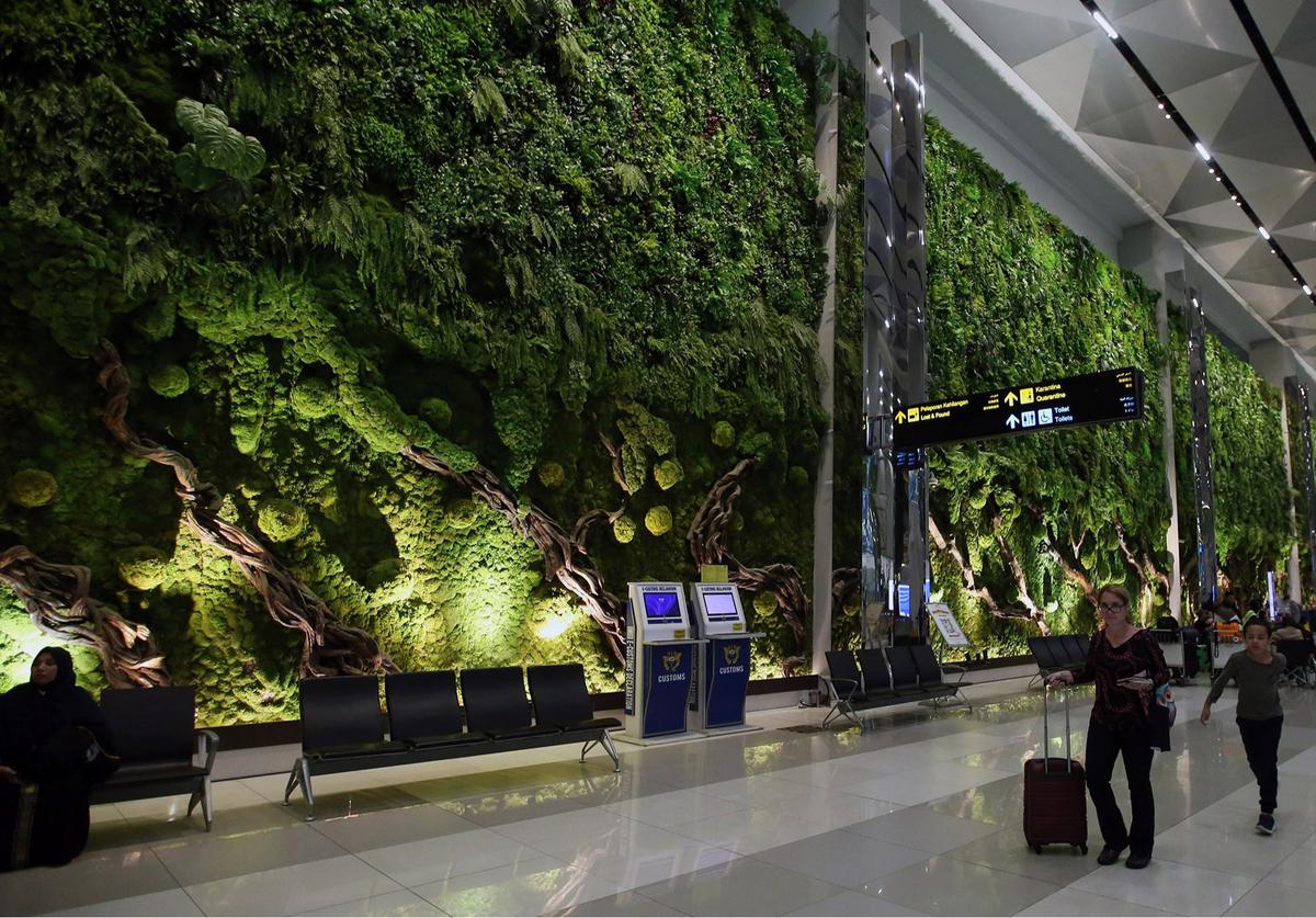 Rimbunnya Hutan Tropis di Bandara Soekarno-Hatta