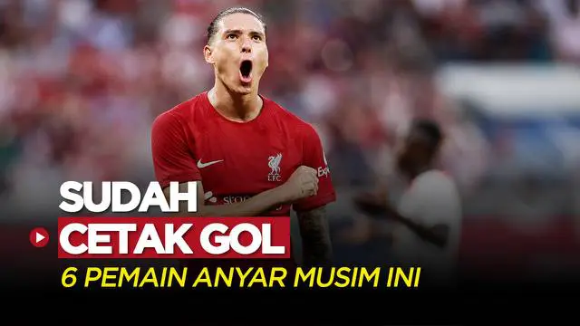 VIDEO: Termasuk Erling Haaland dan Darwin Nunez, Ini 6 Pemain Baru yang Sudah Berhasil Cetak Gol di Laga Pramusim