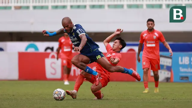  David da Silva Cetak Gol Tunggal ke Gawang Borneo FC, Persib Belum Terkalahkan Bersama Luis Milla di BRI Liga 1