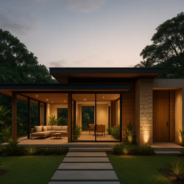 Model Rumah Minimalis 1 Lantai Modern
