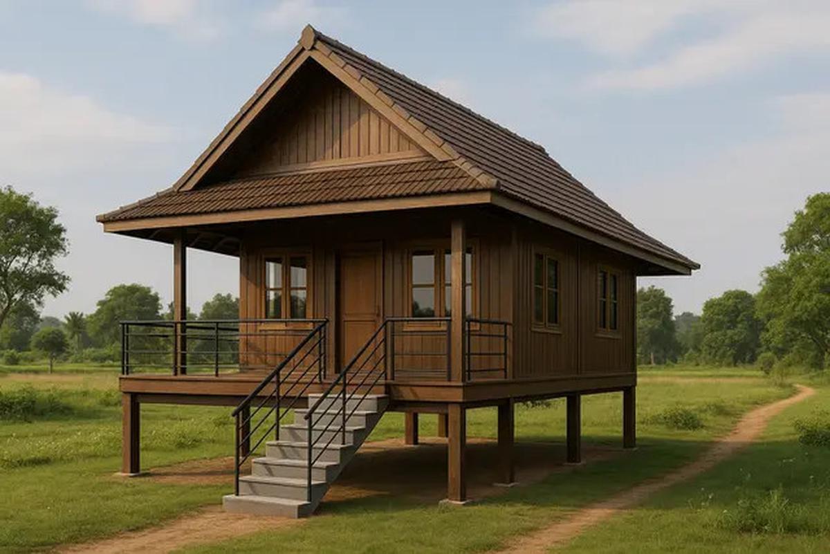 8 Desain Rumah Sederhana tapi Terlihat Mewah 2 Kamar di Kampung