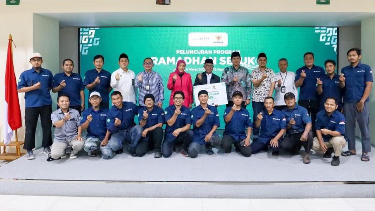 Baznas RI dan Amaliah Astra Bersihkan 5.000 AC Masjid Sambut Ramadhan 1447 H