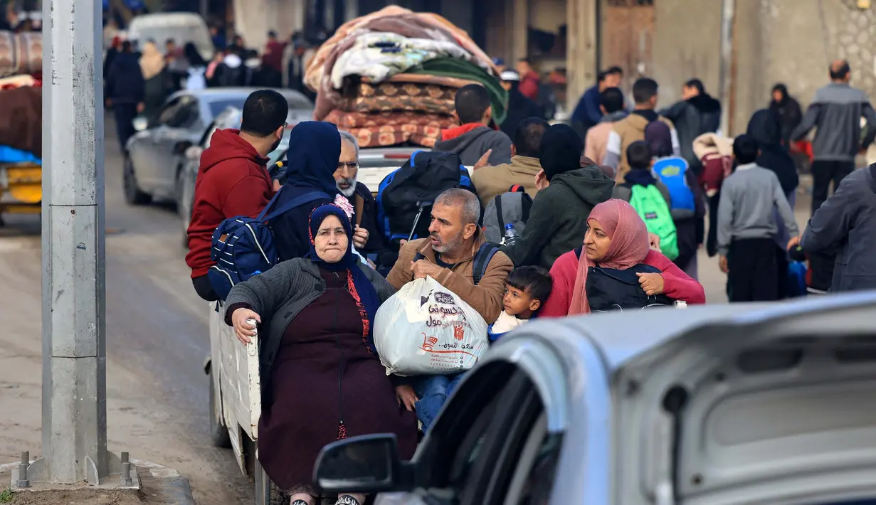 Jeda pertempuran antara Israel-Hamas dimulai pada 24 November 2023 lalu. (MAHMUD HAMS/AFP)