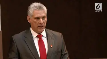 Miguel Diaz-Canel (57) secara resmi terpilih sebagai pemimpin baru Kuba pada hari Kamis waktu setempat, satu hari setelah pemungutan suara rahasia dilakukan di Majelis Nasional negara itu.