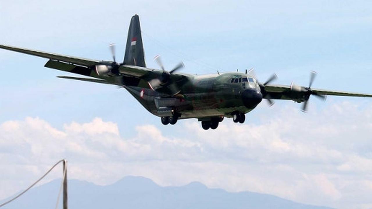 Ini Hercules A-1310 yang jatuh di Medan saat masih eksis
