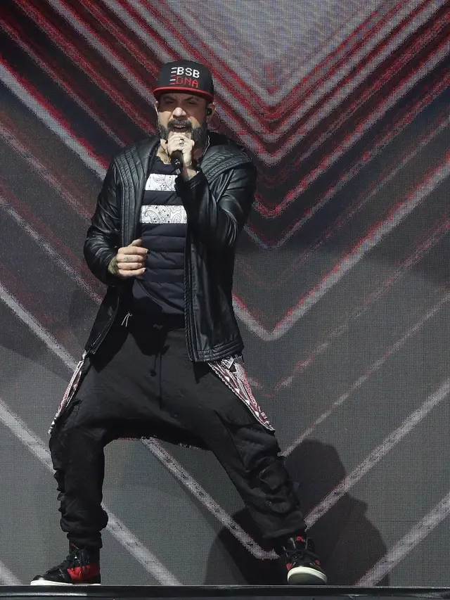 Konser Backstreet Boys di JIExpo Kemayoran, Jakarta, Sabtu (26/10/2019). (Bambang Ekoros Purnama)