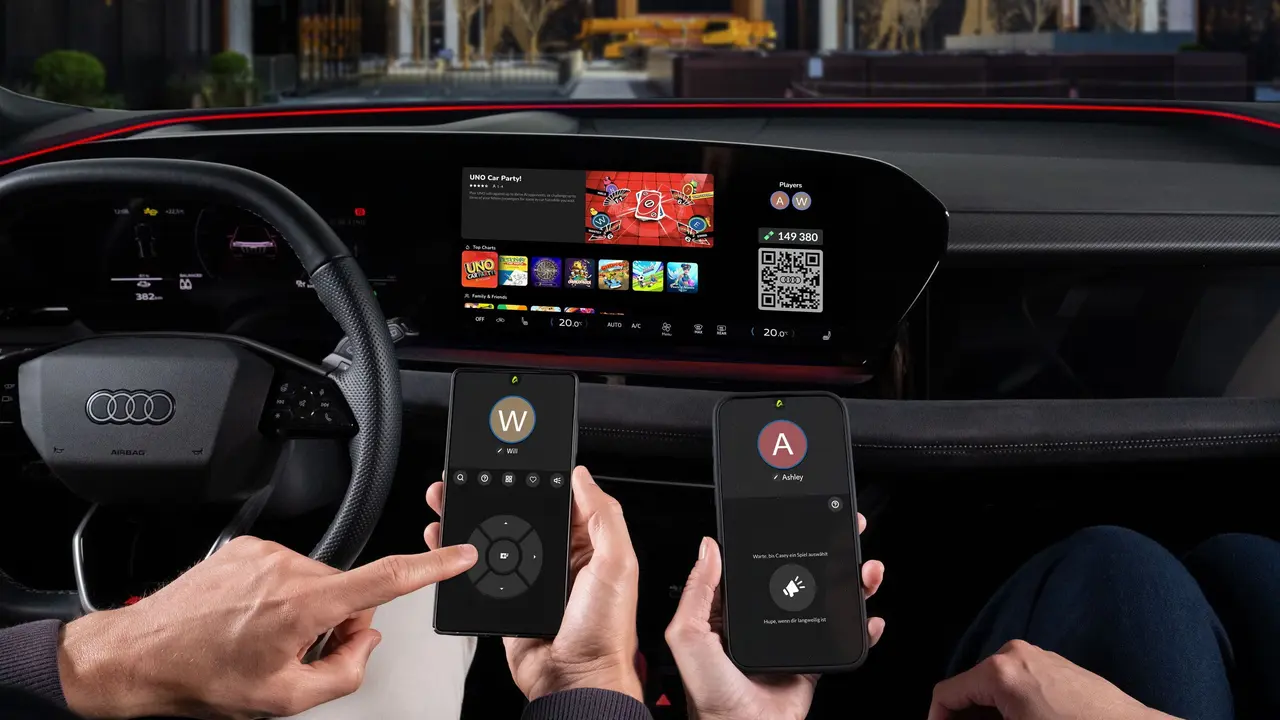 Game dalam mobil AirConsole sekarang tersedia di mobil Audi di AS (Audi)