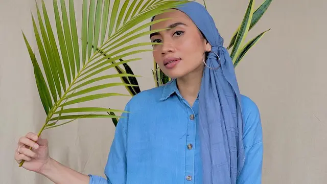 Gaya hijab Yuna Zara'ai.
