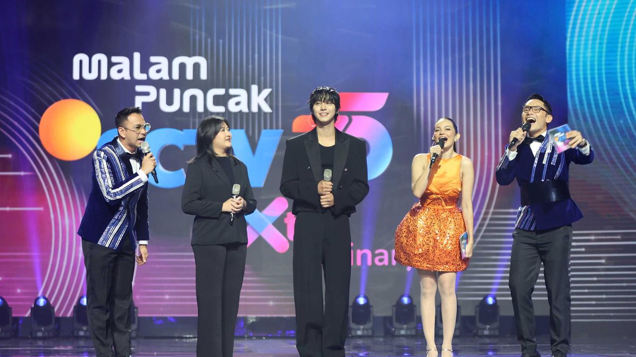 FOTO: Meriahnya HUT SCTV 35 Xtraordinary, Dari Ahn Hyo Seop hingga Iwan Fals Satu Panggung