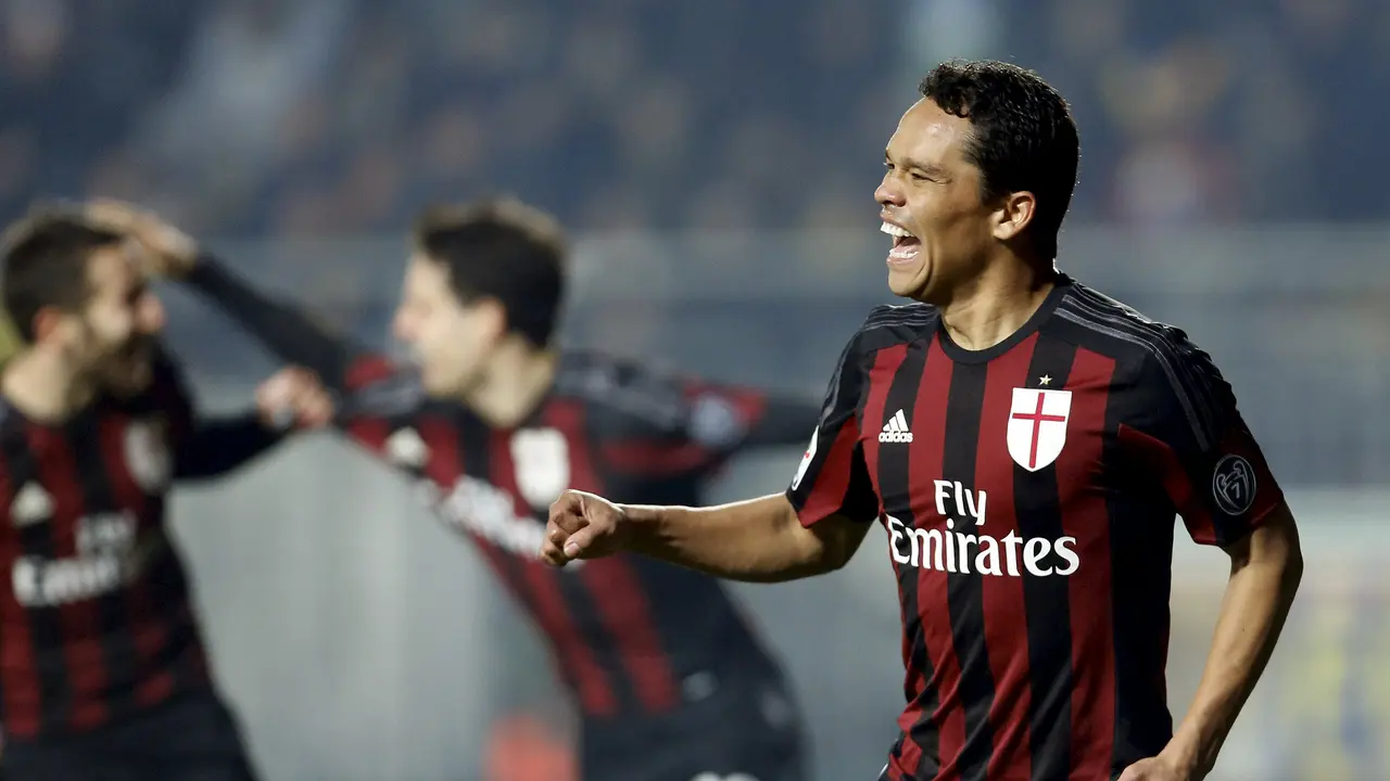 Carlos Bacca di laga Frosinone v AC Milan (Reuters)