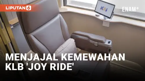 VIDEO: Mewah! Begini Sensasi Mengendarai Kereta Luar Biasa Joy Ride