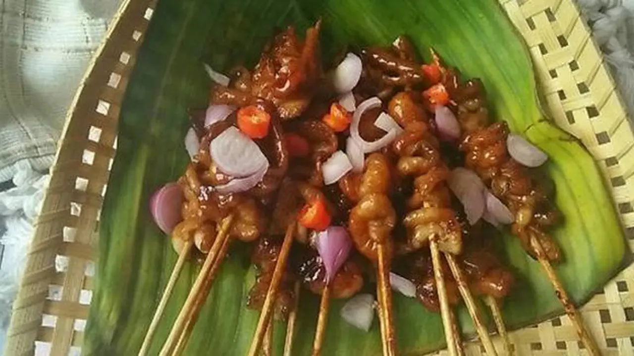 Sate kulit ayam./Copyright cookpad.com/Nur Sabatiana
