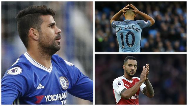 Pencetak gol terbanyak Premier League 2016-2017 hingga pekan ke-9