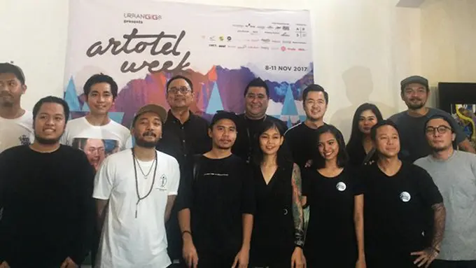 Artotel week ramaikan akhir pekan dengan berbagai karya seni/copyright: Vemale.com/Anisha Saktian Putri
