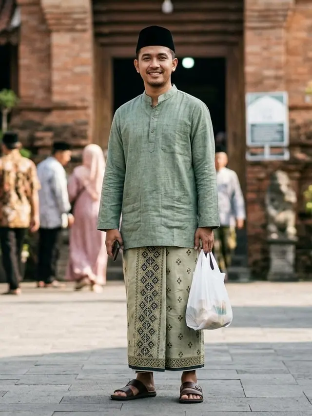 Baju Buat Lebaran Model Sekarang (Foto: Gemini AI)