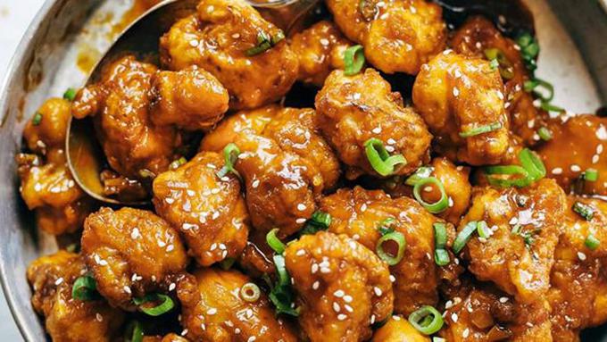 Hasil gambar untuk Kembang Kol Goreng Saus Madu