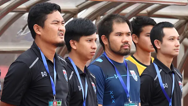 Manajer Timnas Thailand U-19, Maruay Marhasaranukun.