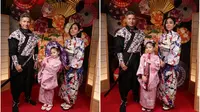 6 Potret Gisel dan Gading Bareng Gempi Kompak Pakai Baju Kimono, Didoakan Rujuk (Sumber: Instagram/gadiiing)