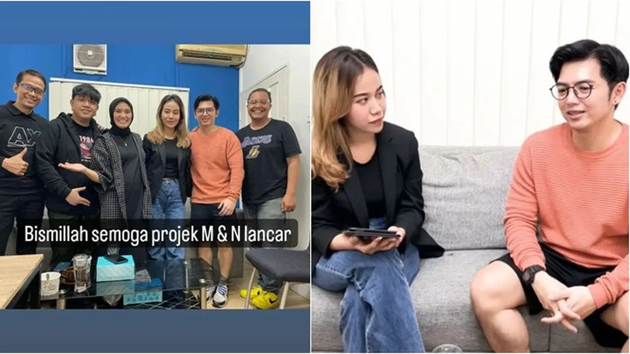 Bakal Duet Bareng, Ini 6 Potret Keakraban Nicky Tirta dan Mayang Adik Vanessa Angel