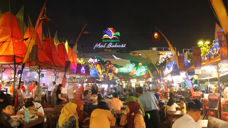 Pasar Senggol Mal Summarecon bekasi