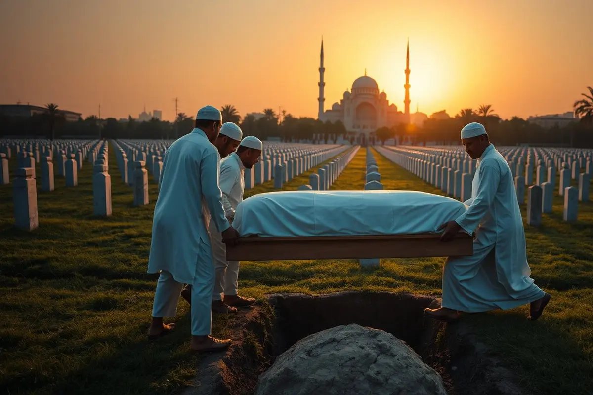 cara menguburkan jenazah