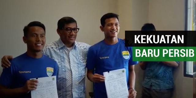 VIDEO:  Persib Umumkan 2 Pemain Baru