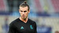 Gelandang Real Madrid asal Wales, Gareth Bale. (AP Photo/Boris Grdanoski)