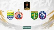 Semifinal Piala Presiden 2026: Persib Vs Persija, Persebaya Vs Arema FC. (Bola.com/Wiwig Prayugi)