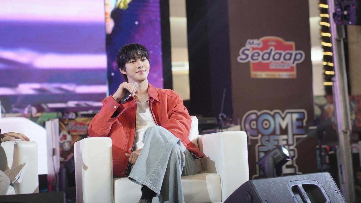 Meet The Stars Bareng Ahn Hyo Seop di Come See Mie Meet The Stars 2025, Fans Auto Heboh!