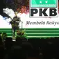 Presiden Joko Widodo membuka Mukernas PKB di Jakarta. (Liputan6.com/Faizal Fanani)