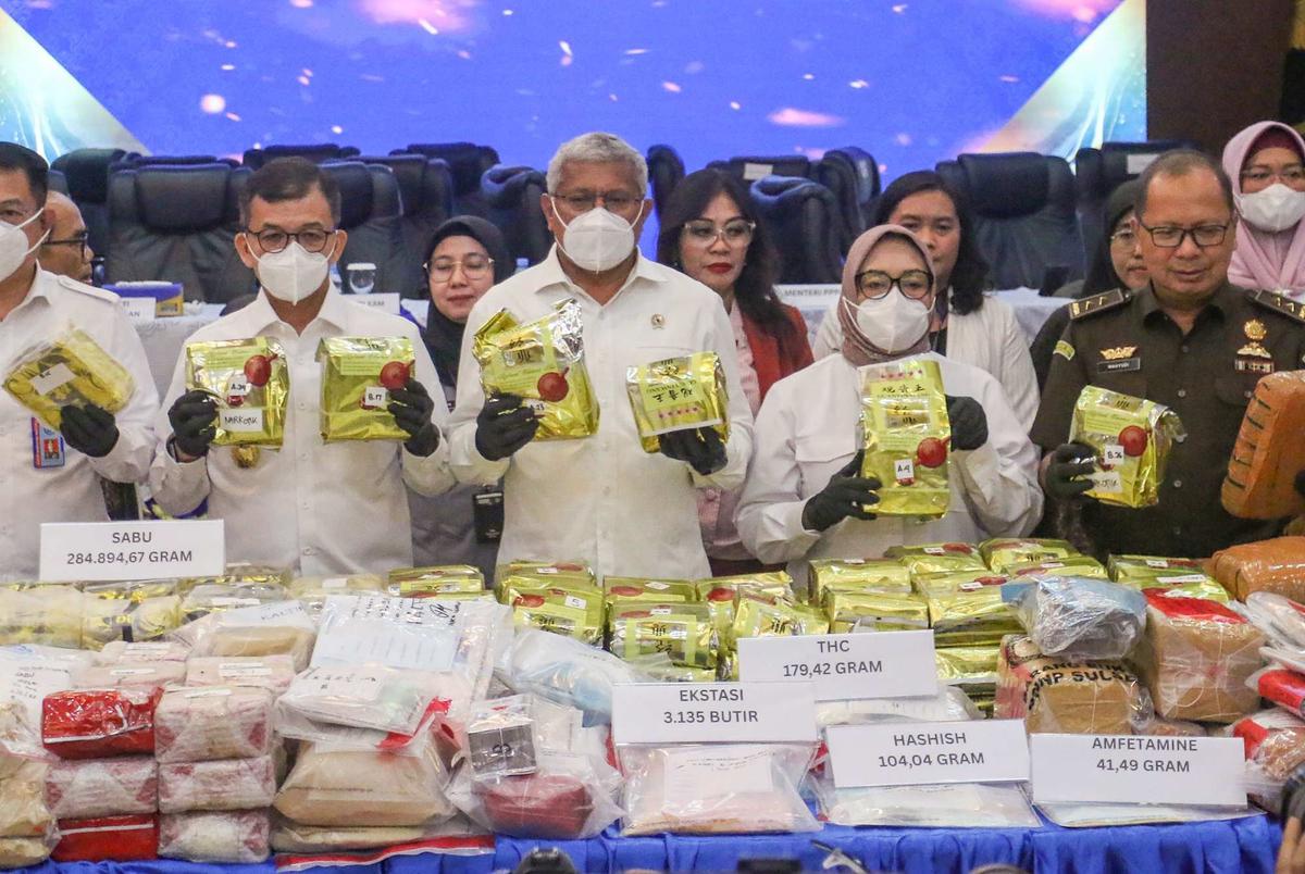 BNN dan Bea Cukai bongkar kasus 172 kasus narkoba