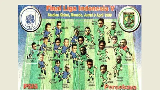 PSIS Vs Persebaya Final Liga Indonesia 1998-1999