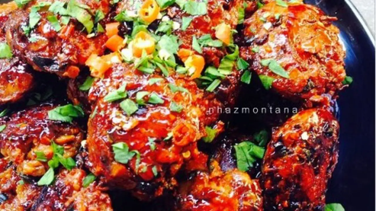 Menu Maksi: Tempe Bakar Manis Pedas