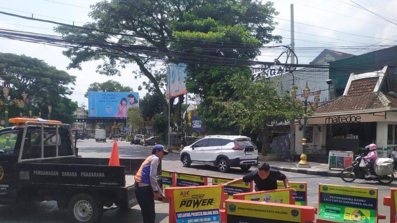 Atasi Kepadatan, Pemkot Terapkan Rekayasa Lalu Lintas Malang Jelang Idul Fitri
