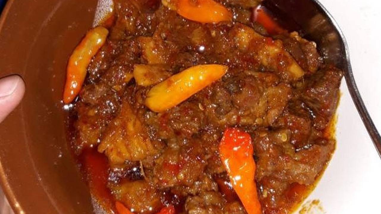 Resep Oseng Mercon Daging Sapi Tetelan