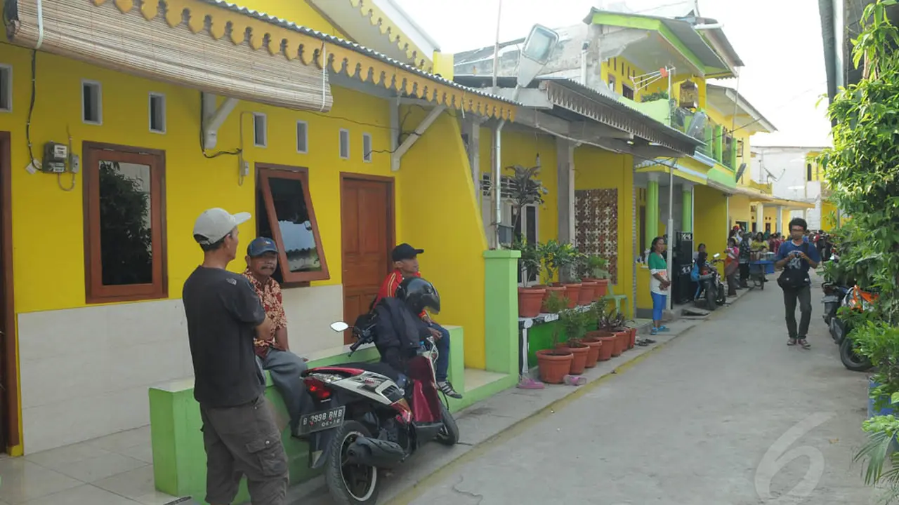 Resmikan Kampung Deret Cilincing, Warga: Terima Kasih Pak Jokowi